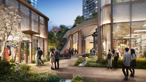 Garden Plaza © DBOX for Mori Building Co., Ltd - Azabudai Hills (Graphic: Business Wire)