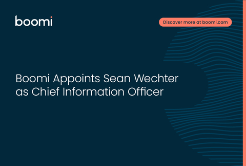 Boomi任命Sean Wechter为首席信息官（图示：美国商业资讯） 