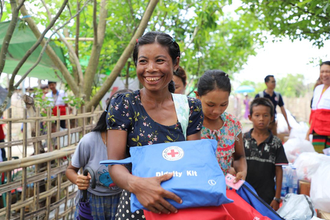 The International Federation of Red Cross and Red Crescent Societies (IFRC) launches a groundbreaking financial mechanism to transform disaster response. (Photo: Business Wire)