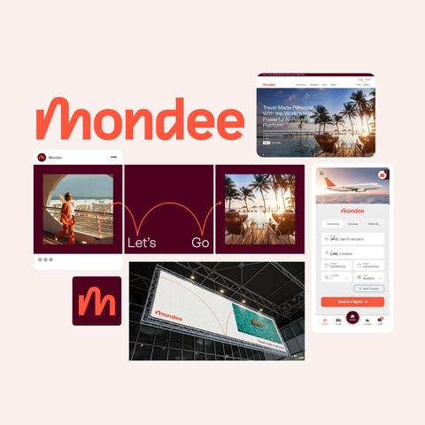 Mondee is unveiling a striking new brand identity and website to that reflects the company’s adventurous spirit and significant investment in technological innovations to offer unparalleled travel experiences. The visual identity was inspired by a sense of possibility and Mondee’s drive to go beyond the ordinary. Warm colors, a playful typeface, and a dynamic and emotive photography style amplify the wonder of travel. A bespoke graphic inspired by travel paths illuminates the options that Mondee provides for its customers. The new Mondee brand voice is clear, spirited, and engaging, ensuring that customers feel they have a partner that anticipates their needs and helps them have fun along the way. A messaging playbook helps every user find delight in Mondee’s diverse offering—whether they’re an industry veteran who’s seen it all or a traveler setting off on their next globetrotting adventure. (Graphic: Business Wire)
