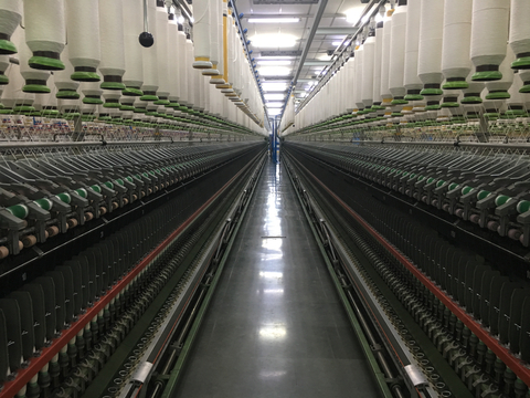 有機棉生產背景的一部分(照片：美國商業資訊) 
