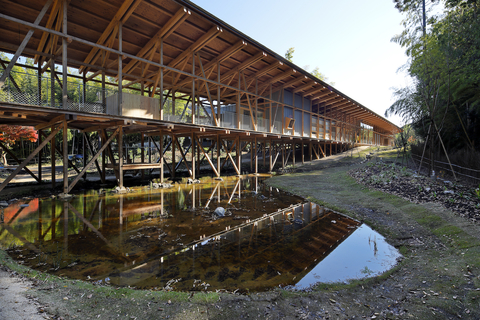 Senior Daycare Center, Long house with an engawa (Photo: Business Wire)