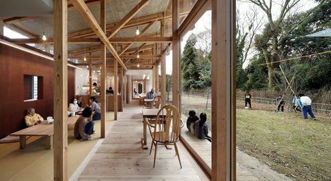 Senior Daycare Center, Long house with an engawa (Photo: Business Wire)