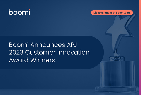 Boomi Announces APJ 2023 Customer Innovation Award Winners (Graphic: Business Wire)