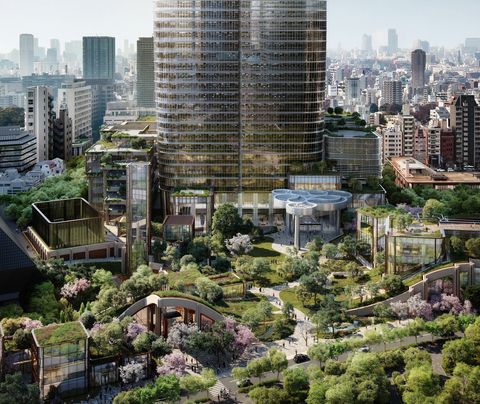 ©DBOX for Mori Building Co., Ltd. - Azabudai Hills (Graphic: Business Wire)