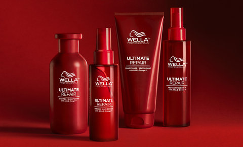 Wella Professionals Ultimate Repair产品系列（包括Miracle Hair Rescue）是一种获得专利的免洗型头发修复护理产品，可在90秒内逆转头发损伤。（照片：美国商业资讯） 