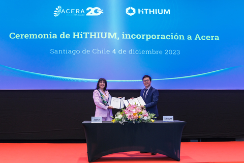 電池製造商Hithium加入智利再生能源協會（照片：美國商業資訊）