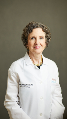 ”The incidence of breast cancer in women is seeing an upward trend in the world, and today we can say that 1 in 3 women will be diagnosed with cancer in their lifetime,” said Dr. O’Shaughnessy (Courtesy of Joyce O'Shaughnessy, M.D.).