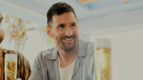 Michelob Ultra partners with Lionel Messi to announce being named the Official Global Beer Sponsor of CONMEBOL Copa América USA 2024™ (Photo: Business Wire)