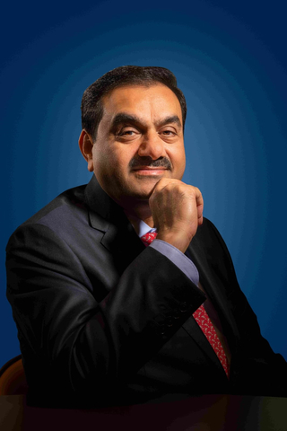 Gautam Adani 主席尊榮 (照片：美國商業資訊) 