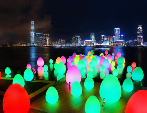 Art@Harbour 2024_teamLab’s “Continuous” (圖片由康樂及文化事務署署提供)