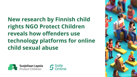 In a groundbreaking new study, alarming insights are unveiled about the technology platforms that offenders use to sexually abuse children online. Photo: Protect Children

