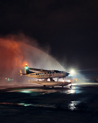 Oriental Sky的Grand Caravan EX水陸兩栖飛機（照片：美國商業資訊）