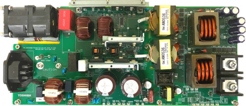 1.6kW Server Power Supply (Upgraded) reference design that uses TK095N65Z5. (Photo: Business Wire)