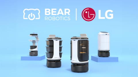 Bear Robotics開啟新時代，運用LG電子挹注6000萬美元資金主攻自動化領域的突破，加速服務機器人的未來。（照片來源：美國商業資訊）
