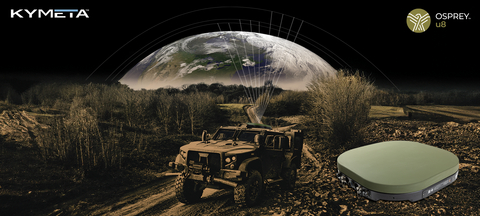 Kymeta——在当下创造军事卫星通信的未来。单个终端即可实现移动式GEO-LEO-LTE——Osprey u8 HGL（图示：美国商业资讯）