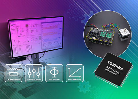 Toshiba：馬達控制軟體開發套件「MCU Motor Studio 3.0版」（圖片：美國商業資訊） 