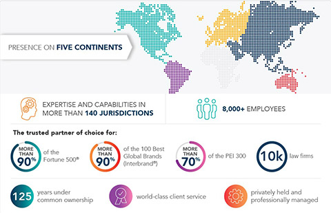 CSC 的業務遍及五大洲。