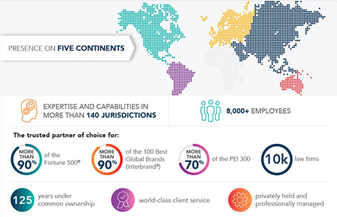 CSC has a presence on five continents.