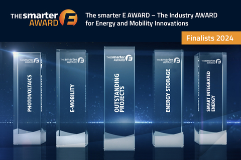 Smarter E AWARD 2024 國際大獎五個類別入圍名單已公布 (© Solar Promotion GmbH)