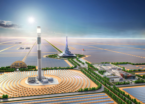 Mohammed bin Rashid Al Maktoum太阳能园区 (照片:AETOSWire)