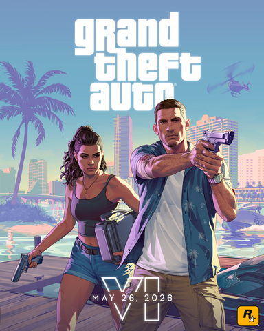 《侠盗猎车手6》将于2026年5月26日在PlayStation® 5电脑娱乐系统以及Xbox Series X|S游戏和娱乐系统上推出,不久后即可在PlayStation和Microsoft商店将其加入愿望清单。