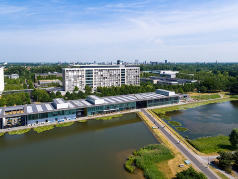 Aerial view of HTCE (Copyright: High Tech Campus Eindhoven)