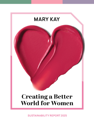 这份年度可持续发展报告凸显了Mary Kay数十年来对社会、经济和环境可持续发展的投入——这些是其业务战略的核心支柱，也是植根于“丰富全球女性生活”这一公司使命的目标驱动型传承的核心。（照片提供：Mary Kay Inc.）