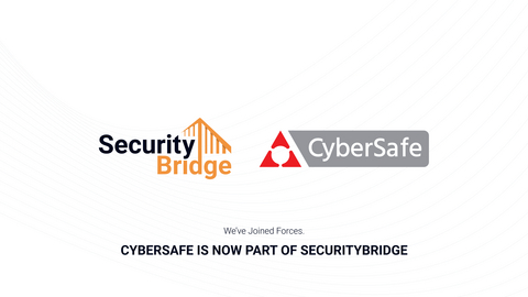 领先的SAP安全软件提供商SecurityBridge收购MFA与SSO软件公司CyberSafe。