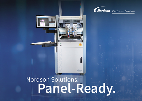 Nordson Electronics Solutions continues to develop fluid dispensing systems to meet the challenges of semiconductor advanced packaging that ensure high-throughput, precise fluid dispensing results. The ASYMTEK Vantage system offers several new and innovative configurations to meet the demands of today’s evolving technologies, like panel-level packaging. The Vantage system is already a popular dispenser in wafer-level packaging operations including high-volume underfill, dispense gap fill, and sealing lines for fan-out/fan-in, strips, and module assembly.