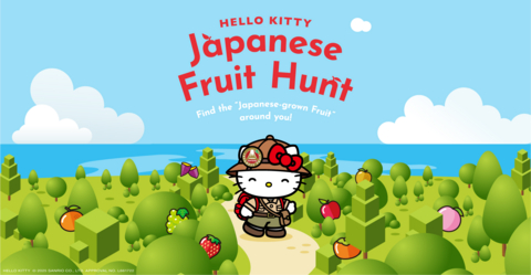 “Hello Kitty’s Japanese Fruits Hunt” – Main Visual