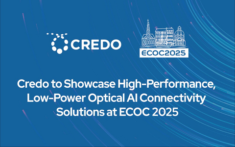 Visit Credo at ECOC in Copenhagen! Visit our optical team in booth C3432 to learn more about our recently announced, ultra-low power, 1.6T Bluebird DSP.