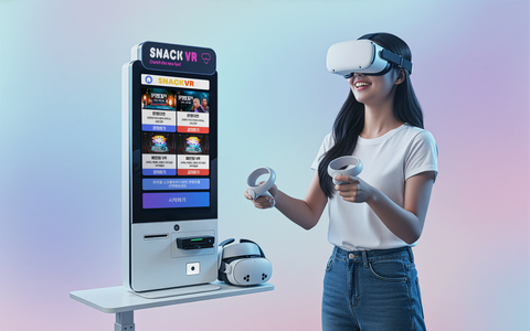 Snack VR是一款紧凑的无人VR Kiosk设备，非常适合旅游运营商、博物馆、学校、购物中心、零售连锁店和公共机构。（照片：SG Entertech Co., Ltd.）