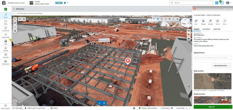 Bentley Systems 宣布推出 Bentley Infrastructure Cloud Connect,为连通基础设施全生命周期和价值链中的数据和人员奠定可信基础。(图片由 Bentley Systems 提供)