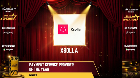 图片:Xsolla被评为“年度最佳支付服务提供商