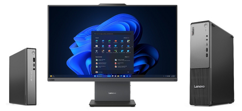 搭载AMD Ryzen™ AI 300系列处理器的全新一代ThinkCentre™台式AI PC