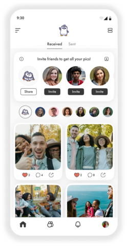 PicSee應用程序 - 主畫面