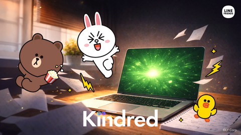 LINE FRIENDS 角色，如今通过 Kindred 陪伴你在各类设备上