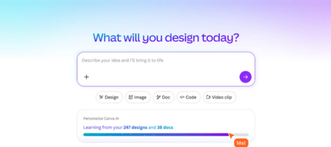 With persistent memory, Canva AI understands how you work, keeping every project on brand, applying your style automatically, and evolving over time.