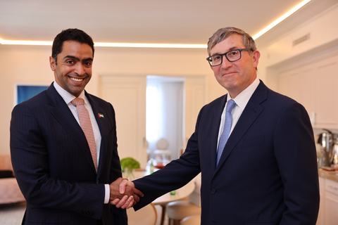 HE Mansoor Al Mansoori (Left) and Tom Hale (Right)