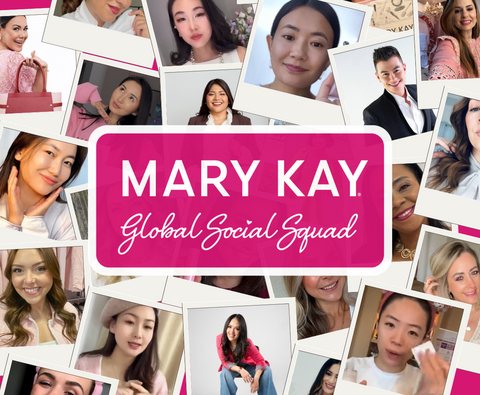 全球社交小队集结73名背景多元、能力出众的Mary Kay独立美妆顾问，覆盖北美、亚太、拉美、欧洲四大区域共15个市场。这些数字领袖创作引人入胜的优质内容，参与全球品牌营销活动，并向其社区和其他独立美妆顾问分享实用的社交媒体策略，助力提升品牌影响力并促进业务增长。（图片来源：Mary Kay Inc.）

