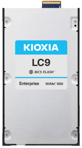 KIOXIA LC9系列245.76 TB高密度企業級固態硬碟

