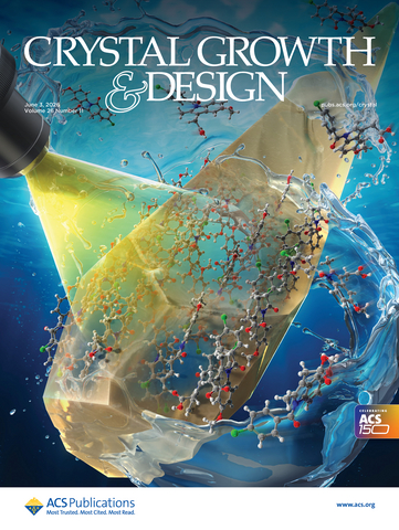 2026年6月號《Crystal Growth & Design》封面以本研究為主題。 