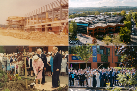 From Whitman’s construction in 1966 to its 60th anniversary celebration in 2026, The Estée Lauder Companies has continued to invest in British manufacturing, craftsmanship, and innovation. The anniversary celebration included a commemorative tree planting by William P. Lauder, Chair of the Board of Directors, and Stéphane de La Faverie, President and Chief Executive Officer, honoring a tree planted by Mrs. Estée Lauder during Whitman’s 20th anniversary celebration in 1986.