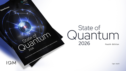 《2026年量子運算現狀報告》以獨立展開的研究和分析為基礎，由The Quantum Insider (Resonance)撰寫，IQM Quantum Computers發表，OpenOcean提供支援。