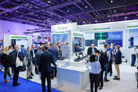The Hytera booth welcomed customers and partners from around the world during CCW 2026