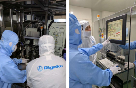 图片：在RSC-Osaka使用TXRF-V310进行实操培训

