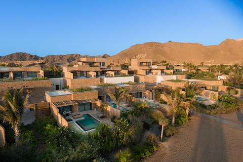 An overhead view of the stunning Six Senses AMAALA