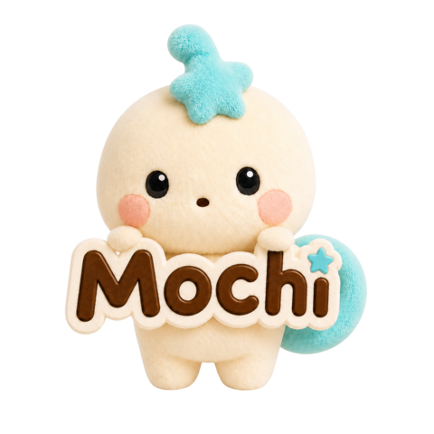 Mochi是WAFUU.COM全新的官方吉祥物形象,诠释了
