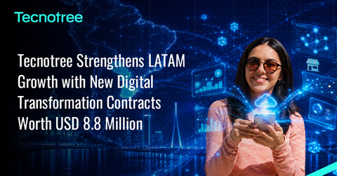Tecnotree Strengthens LATAM Growth with New Digital Transformation Contracts Worth USD 8.8 Million

